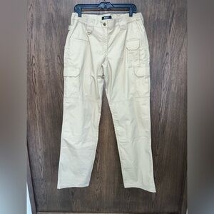 Women's 5.11 Tactical ABRM PRO PANT Size 14 Long Khaki Cargo Pants